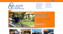 Desktop Screenshot of glaserglass.com