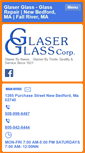 Mobile Screenshot of glaserglass.com